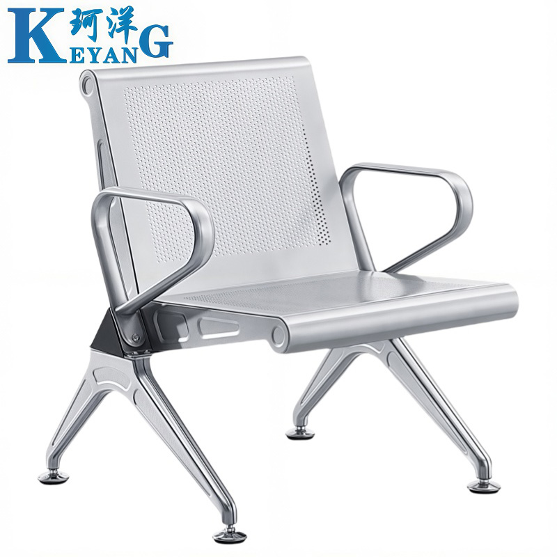 珂洋 不锈钢等候椅 单人位 张高清大图