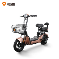 雅迪电动车新款 小王子3C版 48V电瓶车电动摩托车自行车踏板