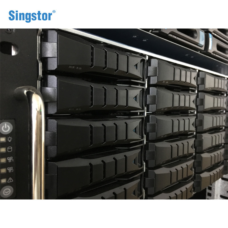 鑫云(Singstor)SS200E-24R融媒体中心 电视台专用网络存储 24盘位NAS磁盘阵列 标配 整机144T