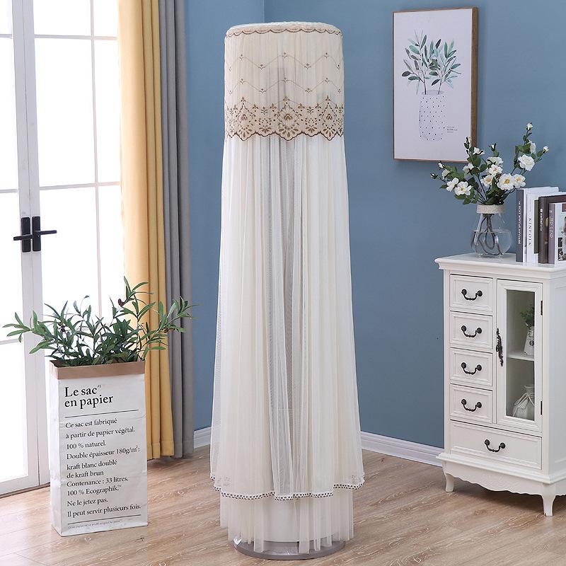 柜机空调罩科龙圆形立式空调套子防尘罩金铂喜秋水伊人咖0x0x175cm