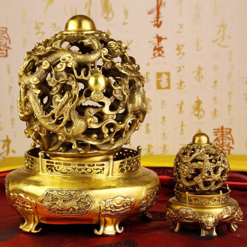 美帮汇铜制秘法九转乾坤鼎摆件铜九转乾坤鼎九龙乾坤鼎高清大图