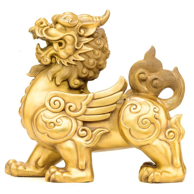 家柏饰(CORATED)大号一对皮丘摆设 貔貅摆件办公室开业礼品高清大图