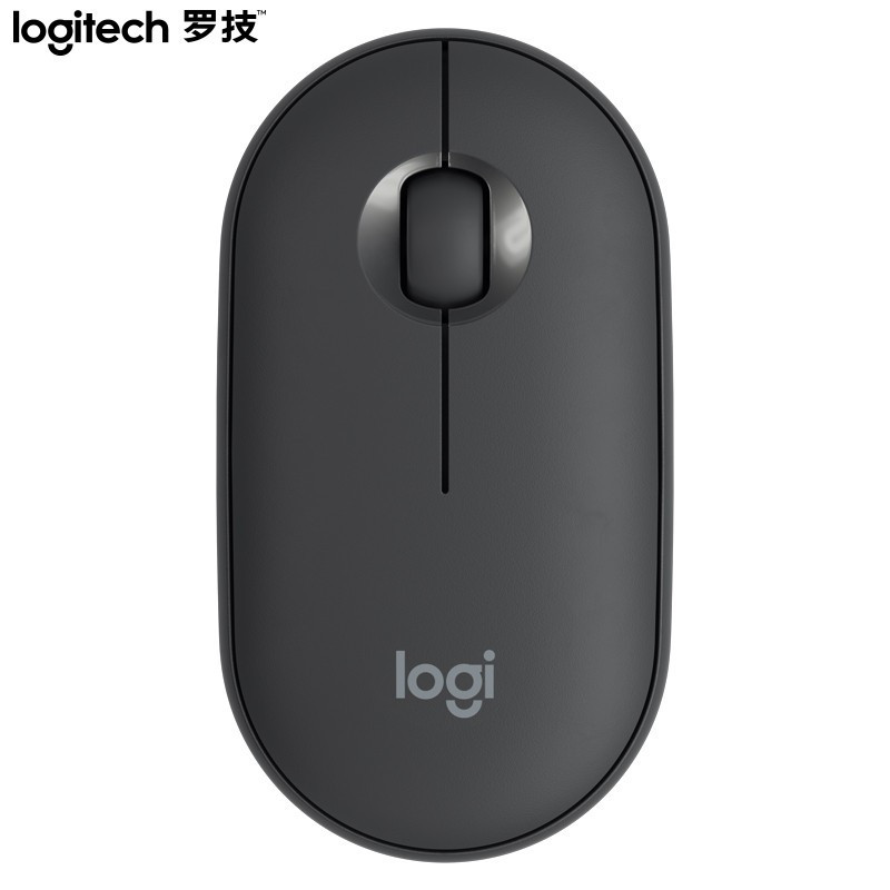 罗技(Logitech)LOGITECH PEBBLE无线蓝牙鼠标 黑色