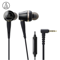 铁三角（Audio-technica） 铁三角CKR100IS 线控带麦入耳式HIFI有线耳机黑色 CKR100IS黑色