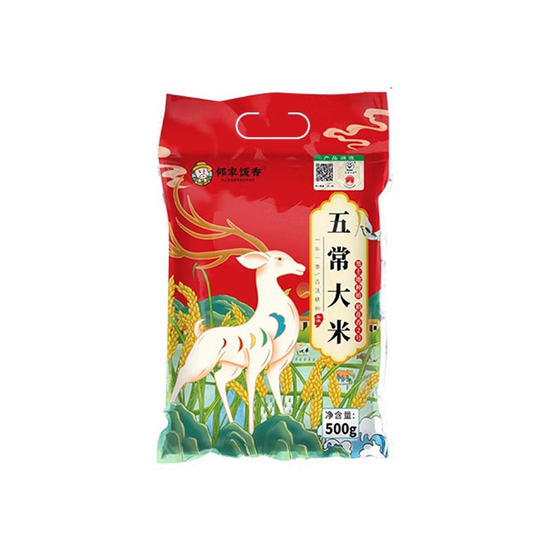 邻家饭香 五常大米 稻花香2号 500g/袋 二级产区黑土地种植 LJFX19-W