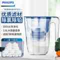 飞利浦净水壶厨房净水器自来水过滤壶直饮滤水器家用2.6L过滤水壶AWP2811 AWP2811蓝色【专家版】7芯装含自带 统一规格