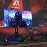 AOC C32G1 32英寸144HZ显示器电竞游戏吃鸡大屏曲面曲屏电脑液晶显示屏曲面屏防撕裂净蓝光屏幕