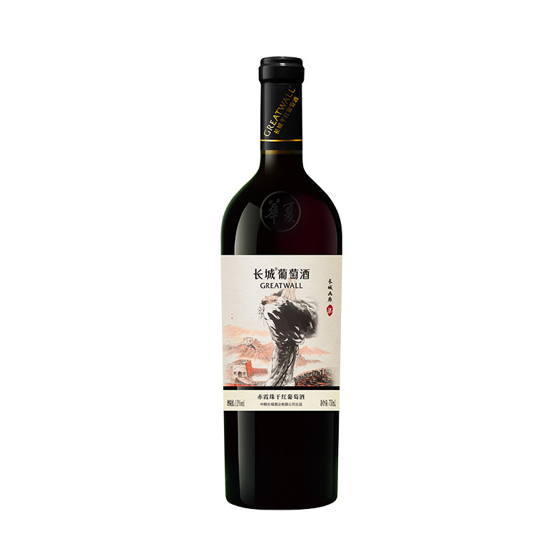 中粮长城 干红葡萄酒 画廊柒赤霞珠750ml 中粮直营