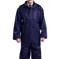 REXIN 分体式防水防汛交通执勤工作服雨衣 反光雨衣雨裤套装 分体式
