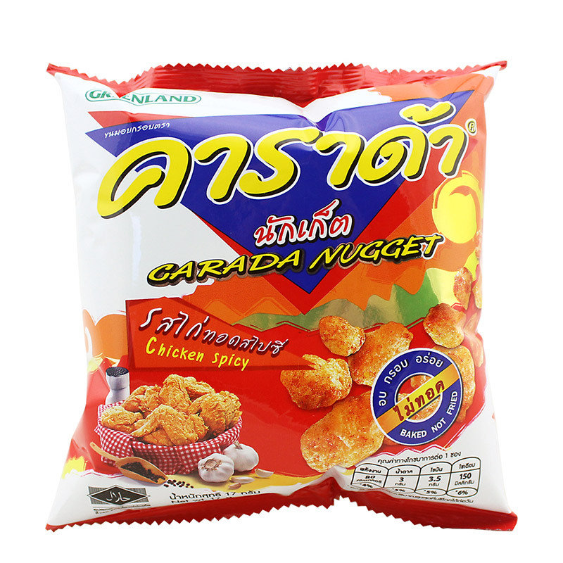 卡啦哒香辣鸡味米球(膨化食品)17g