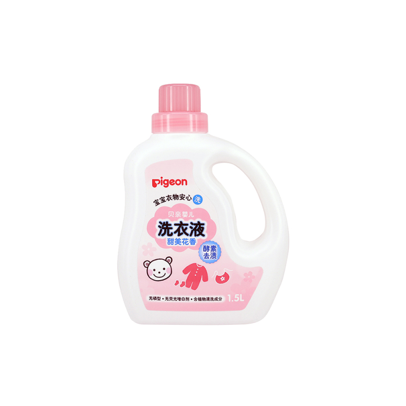 贝亲婴儿洗衣液1.5L(甜美花香)MA114