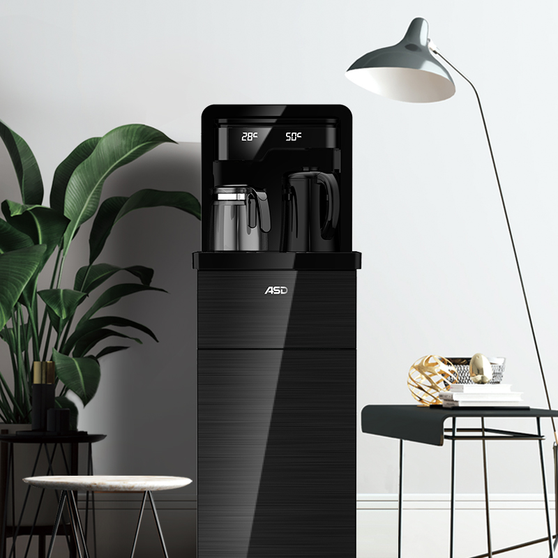 爱仕达(ASD) 1350W茶吧机家用立式下置式水桶饮水机全自动上水小型桶装水饮水机 AW-CBJ1