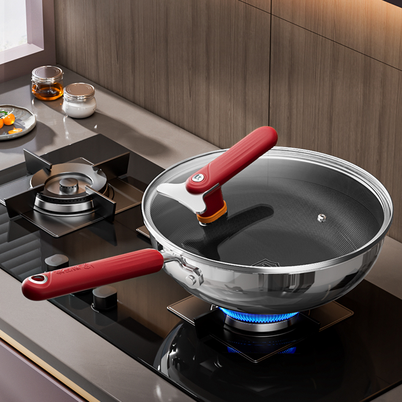 康巴赫0氟钛小资锅28cm高清大图