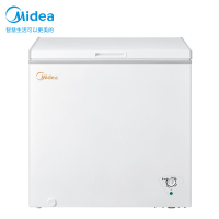 美的(Midea)203升 单温卧式冷柜 家用冰柜 冷藏冷冻转换柜 顶开门冷柜 一级能效 BD/BC-203KM(E)