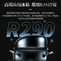 澳柯玛(AUCMA)VCF-900HT四门冰箱商用冰柜不占地双温冷藏冷冻厨房酒店4开立式