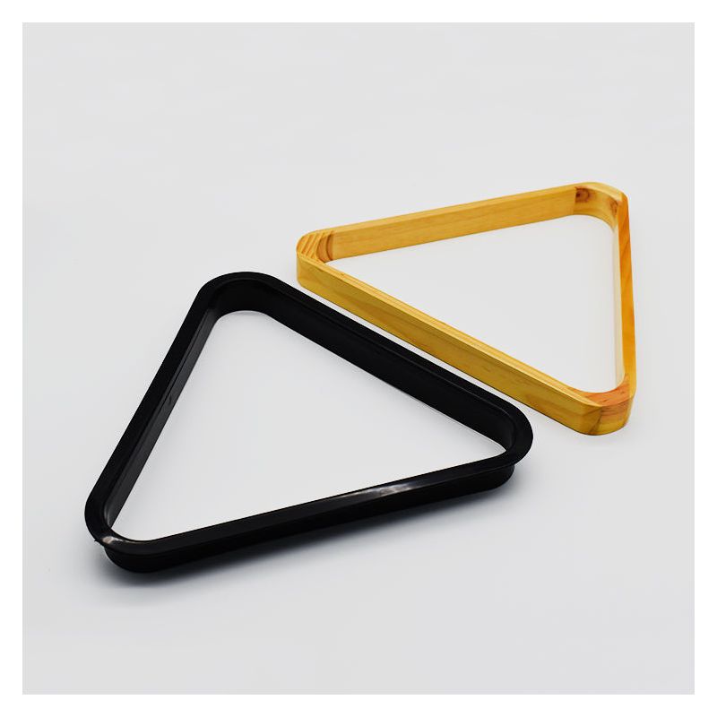 72|美式三角架摆球架子花式台球塑料菱形九球桌摆球框