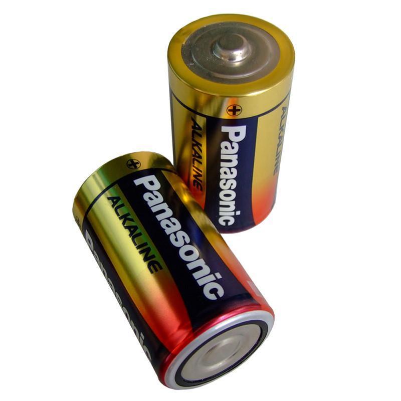 松下(Panasonic)1号大号D型碱性电池 1.5V 2粒 LR20BCH/2B 适用于煤气灶/热水器用