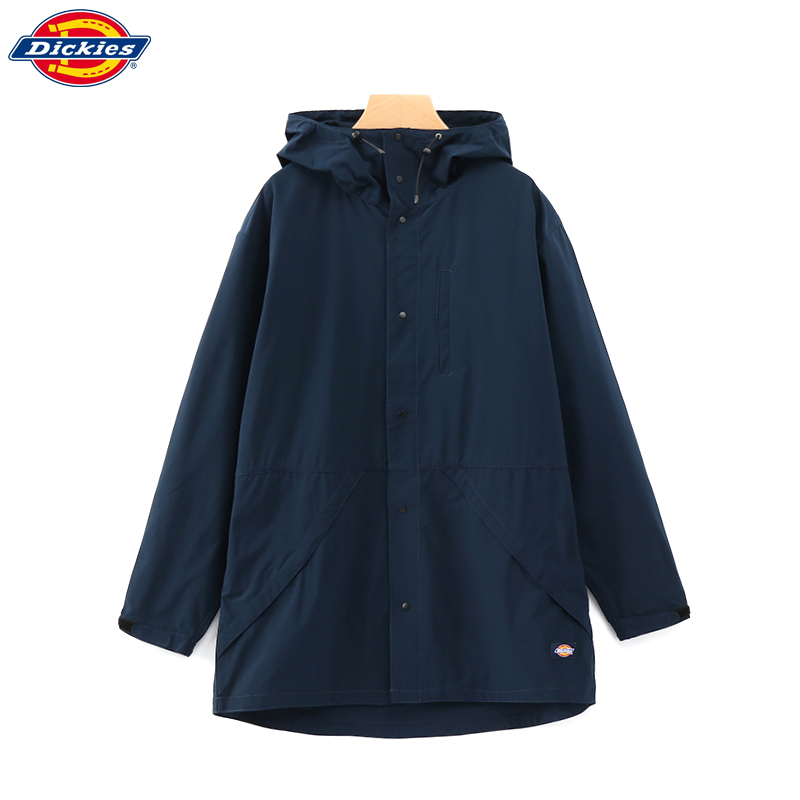dickies蒂克男款solotex四面弹面料休闲版型连帽夹克