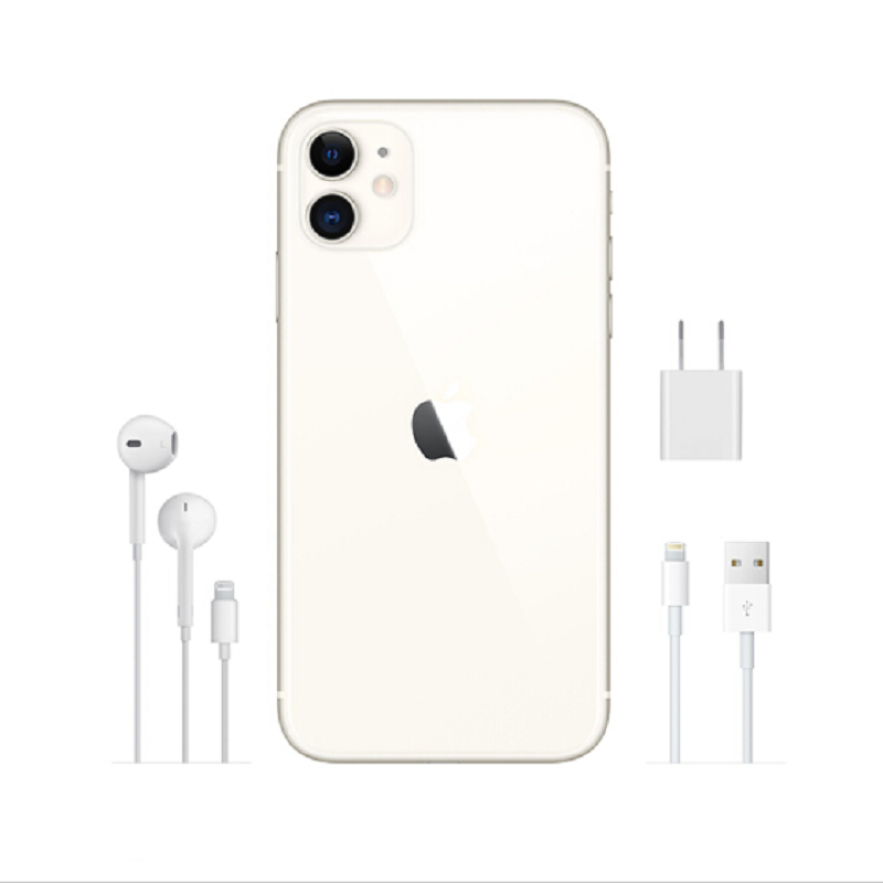 苹果 iPhone 11 手机 移动联通电信4G手机 双卡双待 白色 全网通128G
