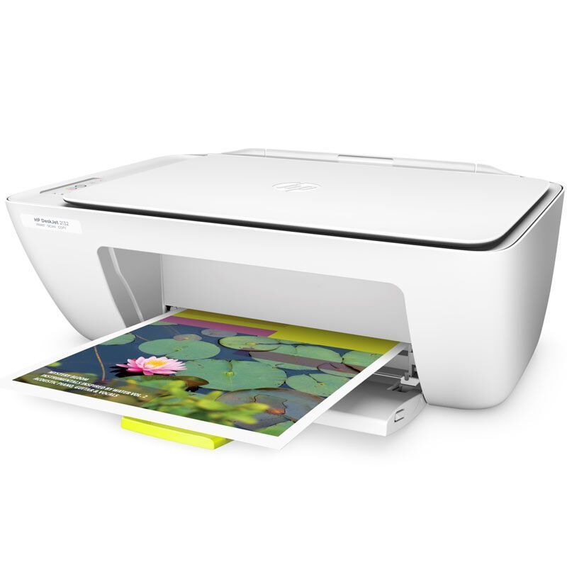 惠普hpdeskjet2132彩色喷墨打印一体机学生家用照片打印机打印复印