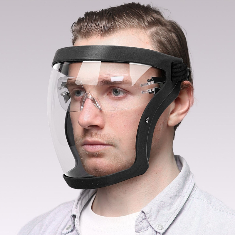 护目镜劳保飞溅风眼镜护面罩理线家全脸骑行车风镜工业粉尘