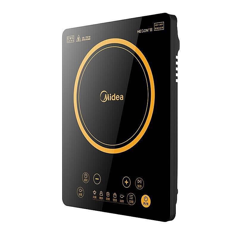 美的 HT2218HM电磁炉2200w(单位:台) 黑高清大图
