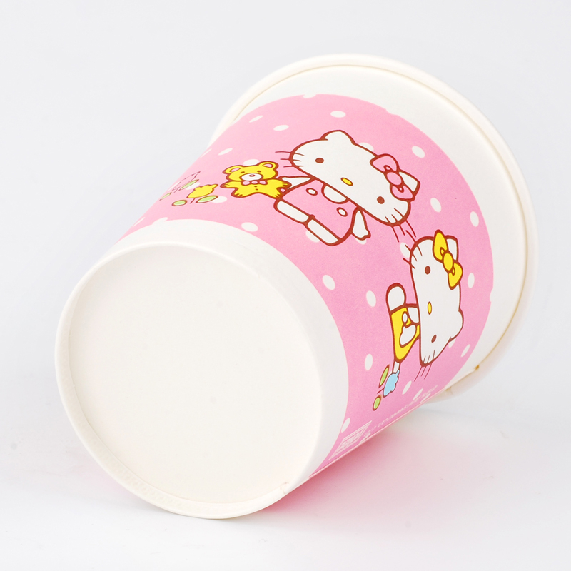 宜洁K-9559KT欢乐家庭加厚纸杯250mL50只 单位:包高清大图