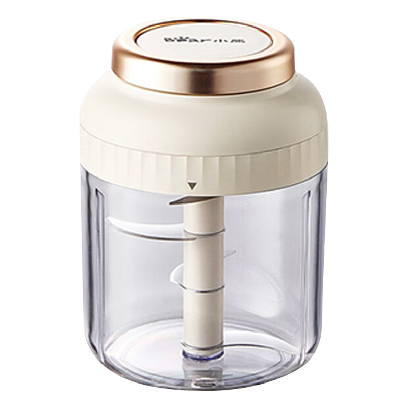 小熊切碎机400ml打压蒜泥捣碎加大拉环手动CX-JE033