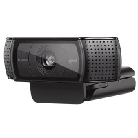 罗技(Logitech)Pro C920 主播推荐摄像头 高颜值 吃鸡斗鱼直播摄像头