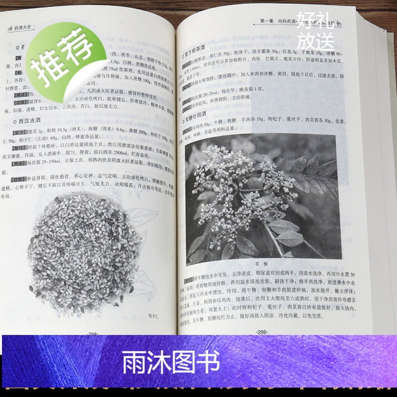 加厚版]药酒书药酒大全泡酒配方大全书名药酒老方大全药酒泡酒药材配方秘方中医药酒书籍中国药酒配方书中华泡酒配方书籍大全高清大图