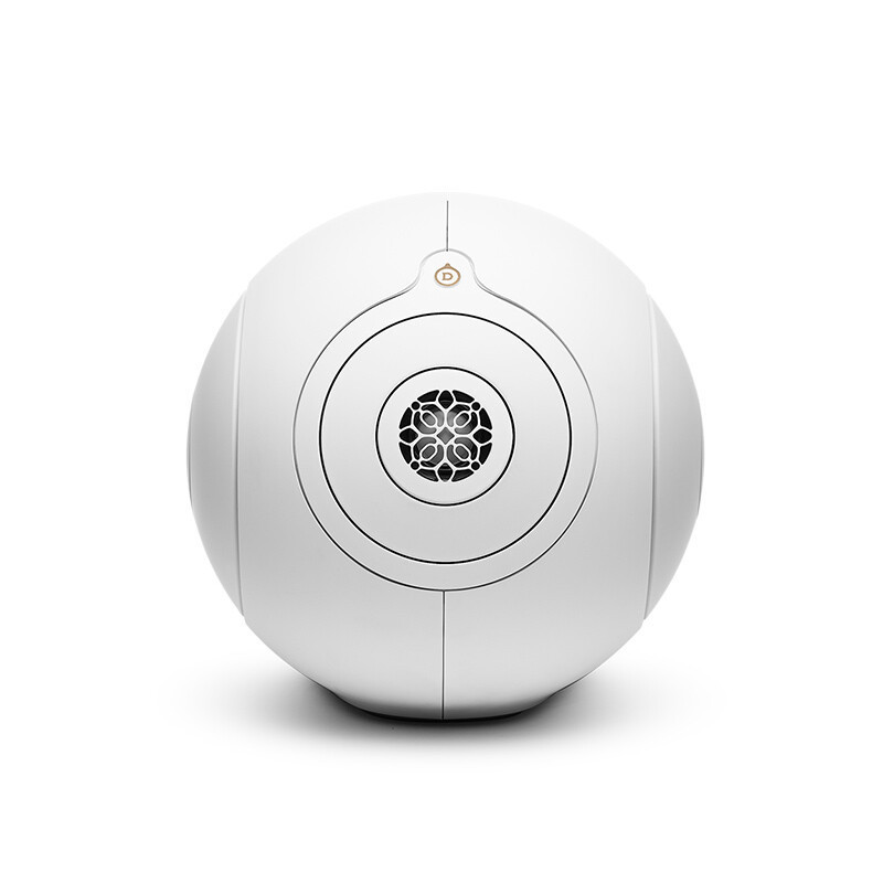 DEVIALET 帝瓦雷Phantom I 蓝牙音箱家用影院电视音箱高保真重低音WiFi音响 108dB 流金白+树台
