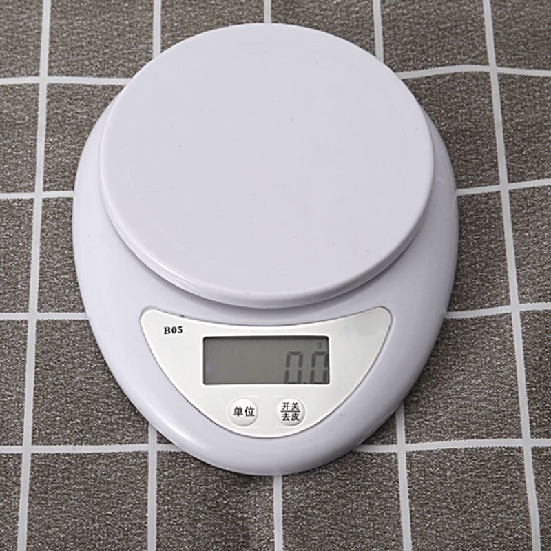 电子秤家用小型厨房秤烘培称克数的称重器食物秤便携精准厨房称1g5kg