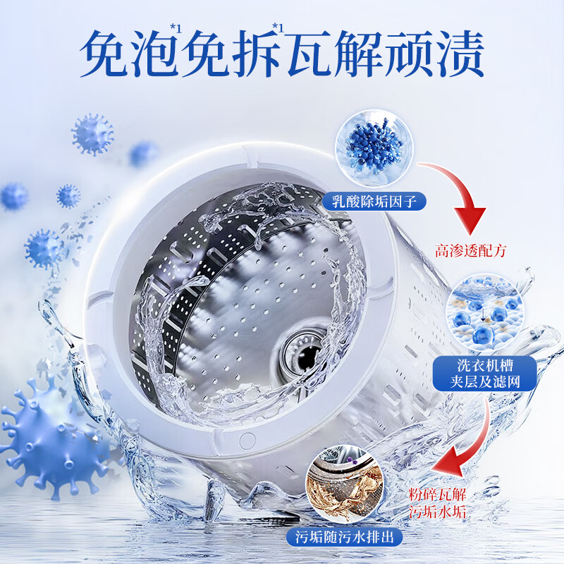 SukGarden蔬果园多效洗衣机槽清洁剂(浓缩型)375g高清大图