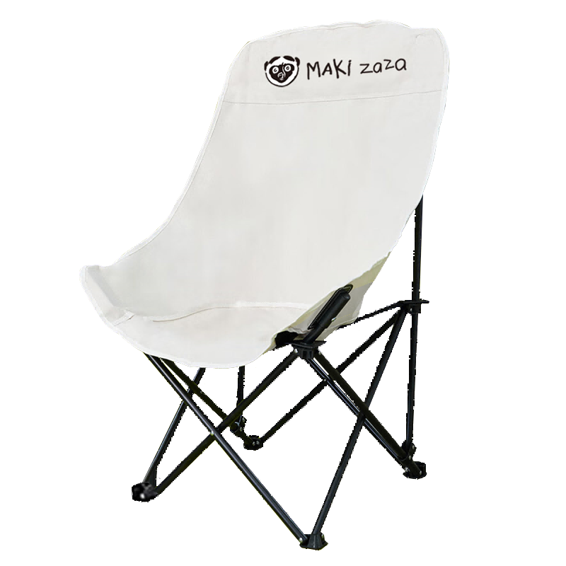 MAKI zaza户外折叠躺椅超轻折叠椅露营装备钓鱼椅便携式办公室午休午睡椅 高背月亮椅