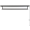 得力 50497 悬挂投影幕布100英寸16:10 办公家用商务电动投影布(单位:件)