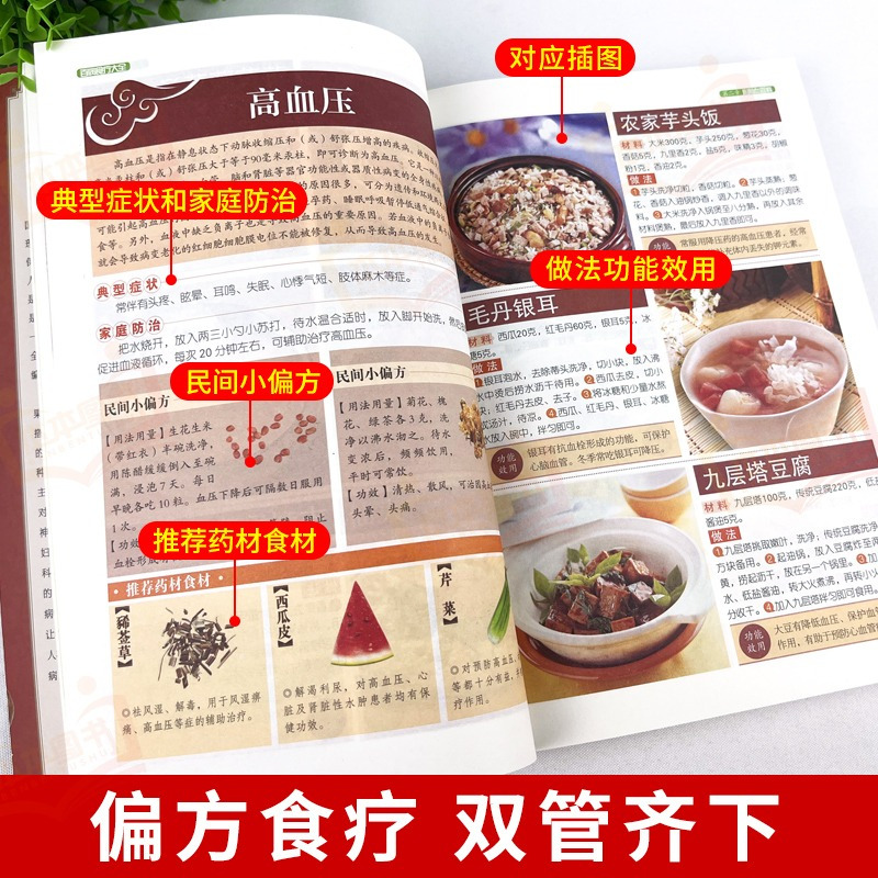 [抖音同款]餐桌上的中药 [正版]抖音同款餐桌上的中药书百病食疗大全民间中医养生小方子书籍疗的饮食与药膳治百病营养学赵霖