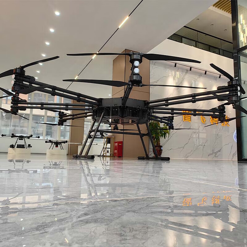 智飞星 3WWDZF8-200D挂载负荷200公斤大载重运输精准定位智能抛投应急救援空投运输无人飞行机