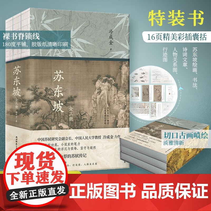 苏东坡 冷成金 著 历史小说高清大图