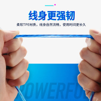 发光数据线快充苹果流光数据线发光数据线type-c三星华为小米VIVO数据线抖音网红同款电竞数据线 苹果接口玫红