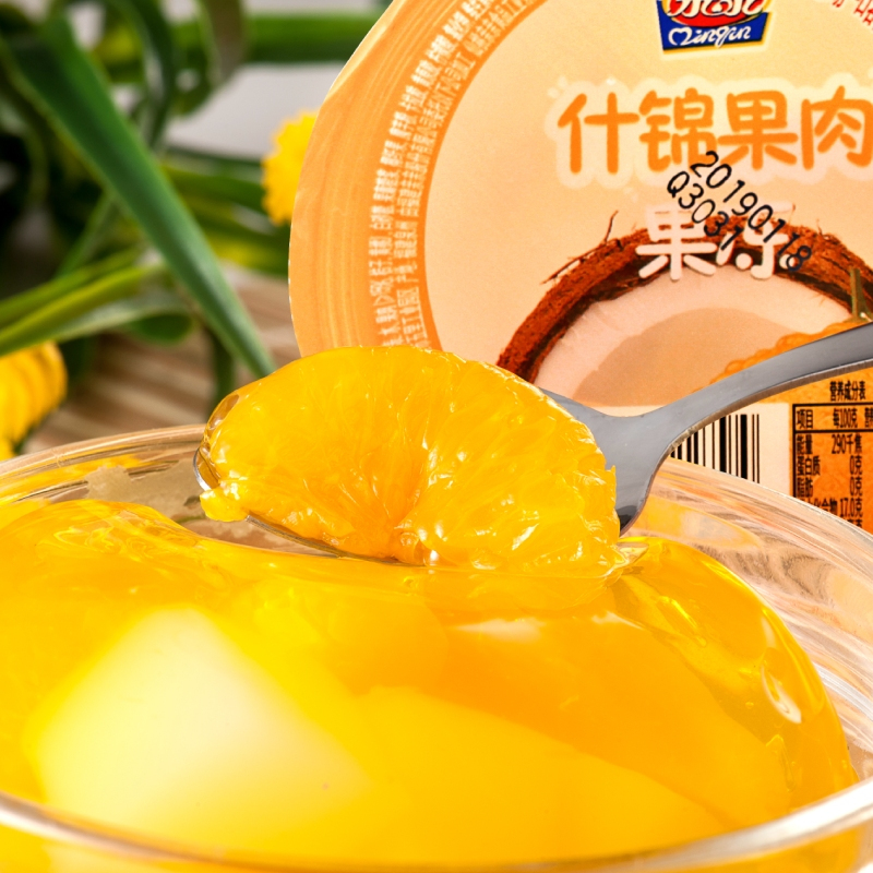 亲亲 果冻 果肉果冻什锦味200g