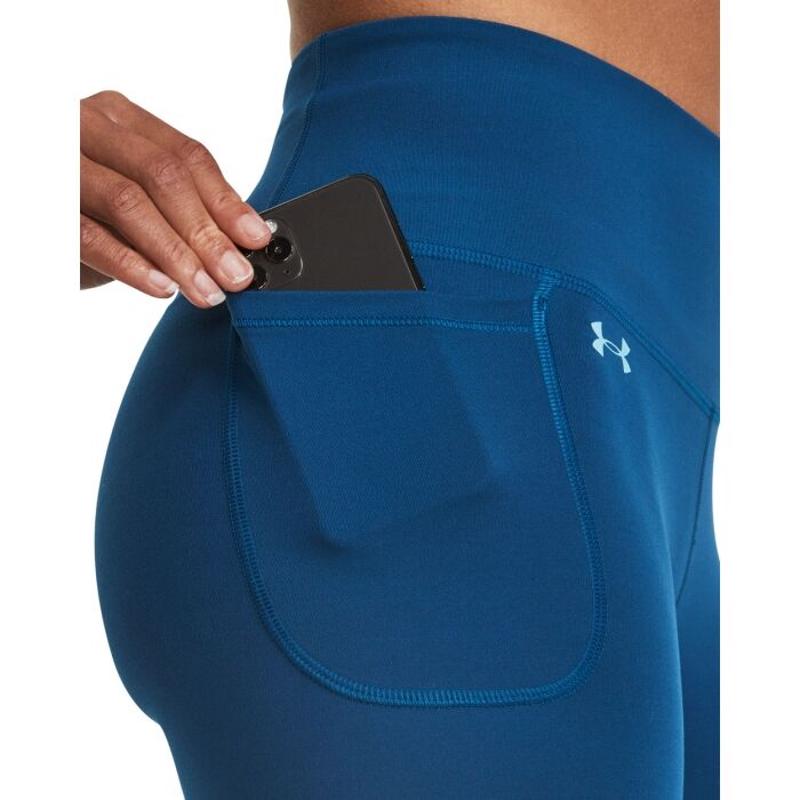 Under Armour高弹力收腰运动裤女款轻便舒适健身跑步休闲裤高清大图