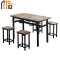 汐餐桌椅D款一桌四凳套