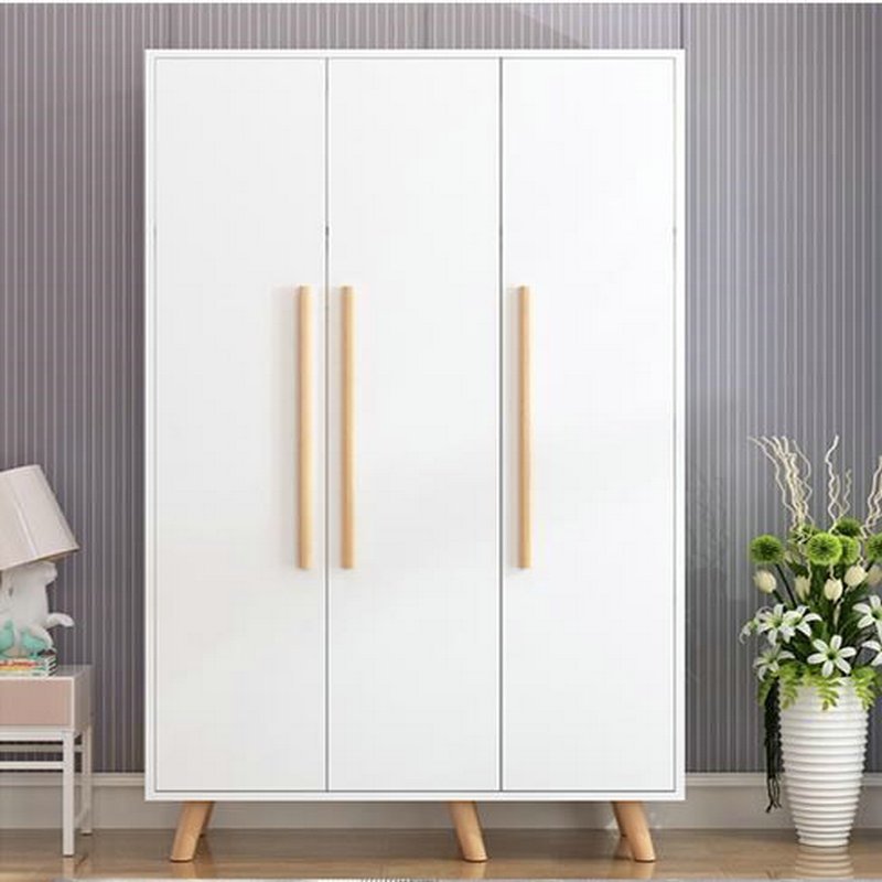 逐鹿中原衣柜 实木板式衣柜 简约现代衣橱cb045衣柜置物储物柜