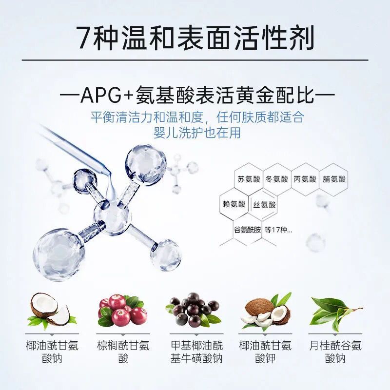 APG氨基酸洗面奶30g【旅行装】 柳丝木APG氨基酸洗面奶女男学生补水保湿控油深层清洁毛孔洁面乳