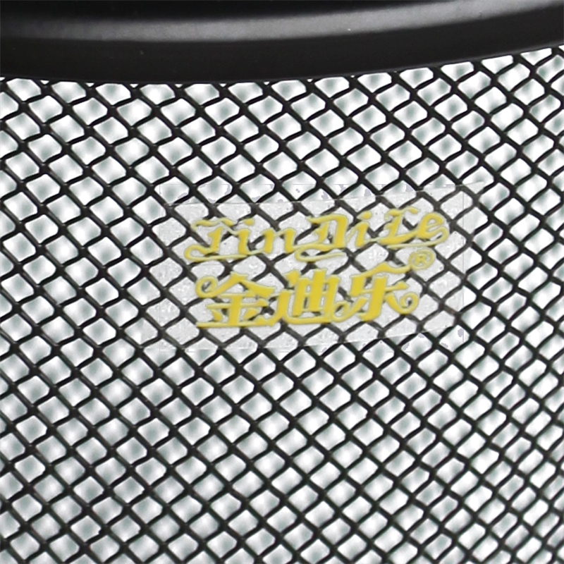 金迪乐办公室纸篓铁丝网垃圾桶高清大图