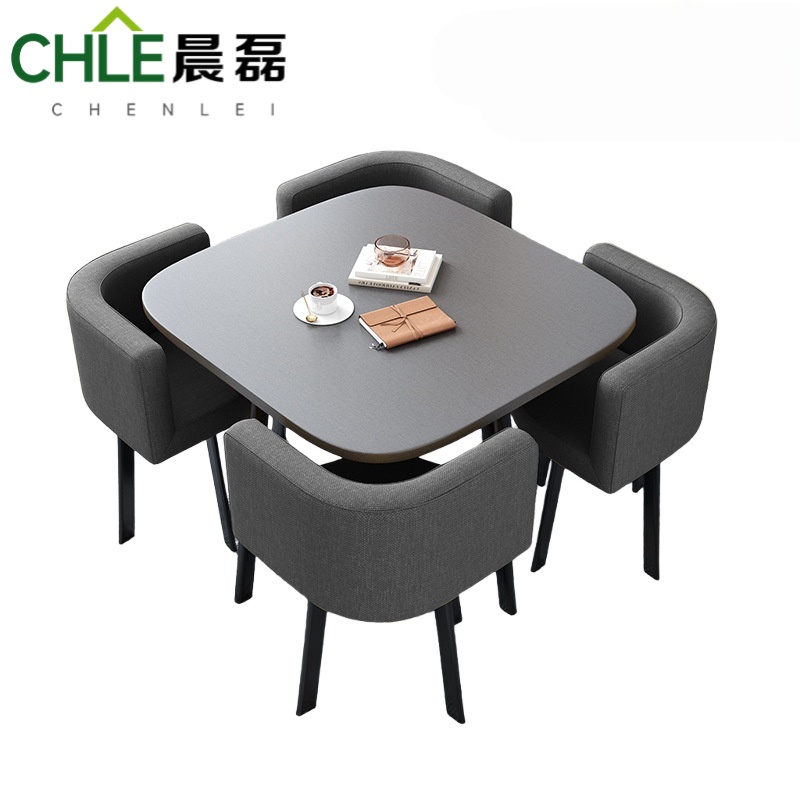 晨磊洽谈桌一桌四布椅/套高清大图