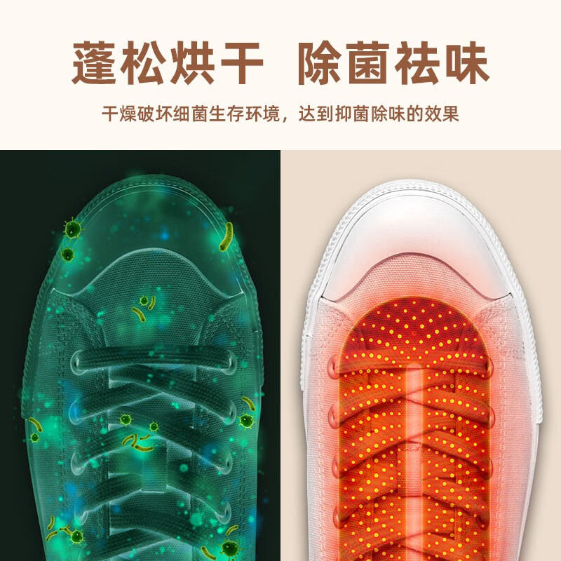 向物(SOTHING)烘鞋器干鞋器 烘鞋机家用 杀菌除臭便携干鞋机烘鞋神器 暖鞋器烤鞋器 鞋子烘干机[常规款-罗兰紫]