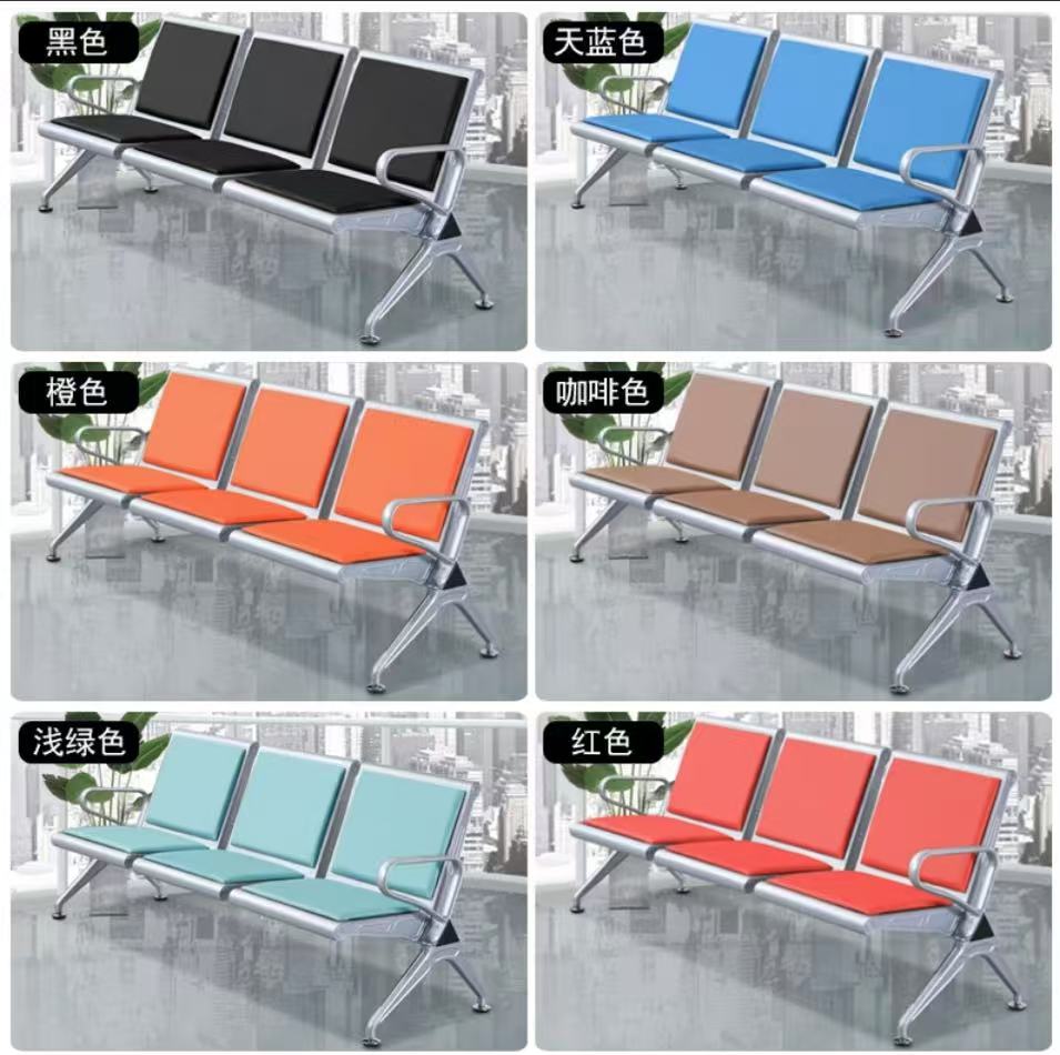 哈御木坊可定制三人位排椅HYMF-041/组高清大图