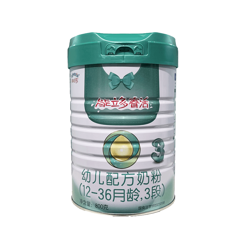 [无积分]澳优能立多睿活2段800g*6罐 较大婴儿配方奶粉高清大图