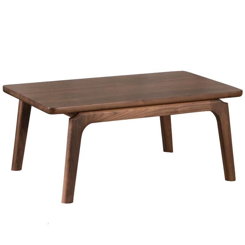 森美人物应「榻榻米桌」原创飘窗茶边几床上炕桌几日式黑胡桃实木儿童桌高清大图